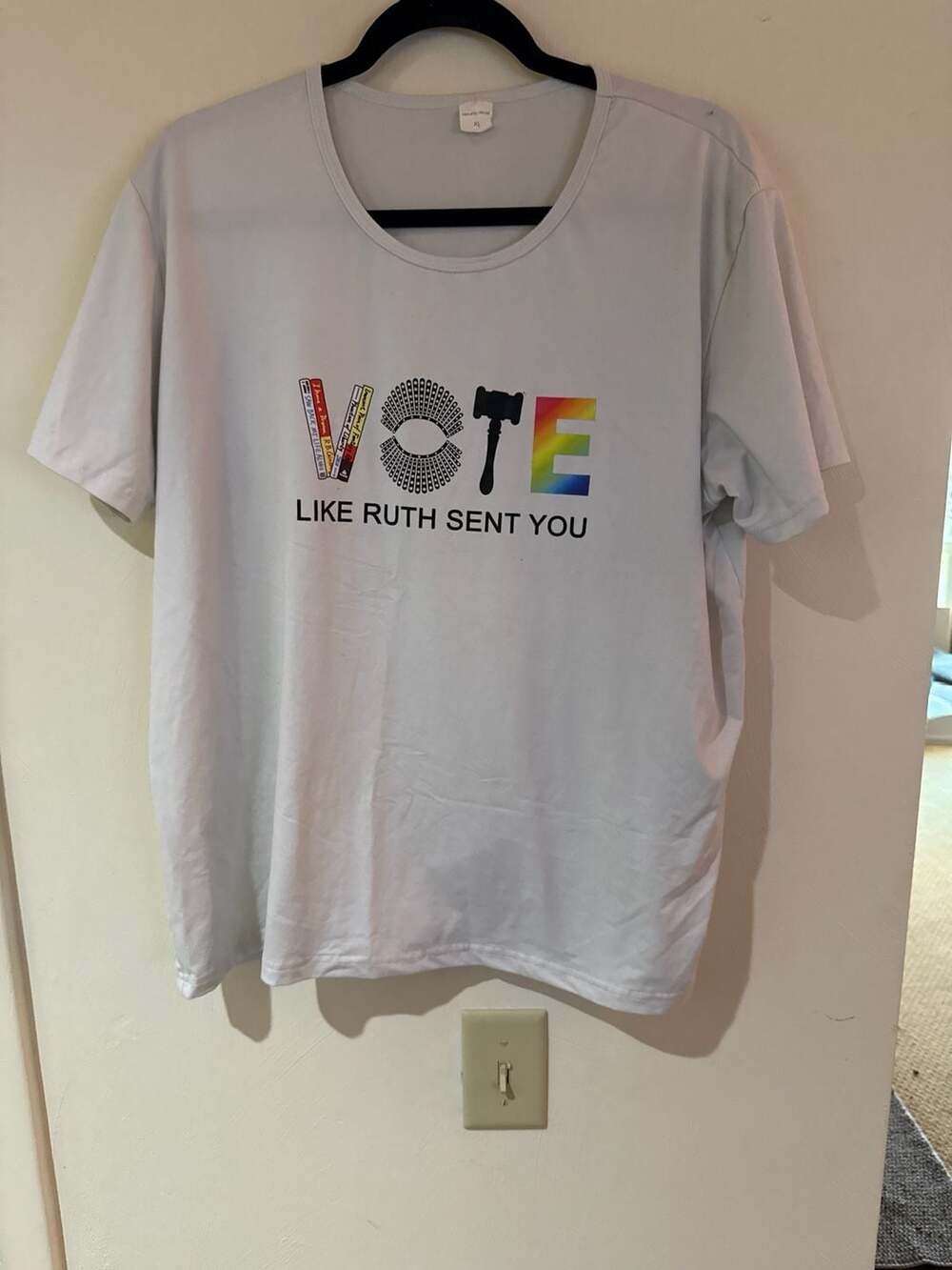 Vote Like Ruth Sent You Feminist Political T-Shirt